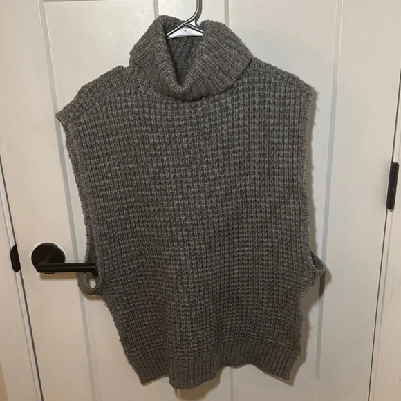 Madewell Bournville Waffle Sweater Vest - Picture 2 of 7